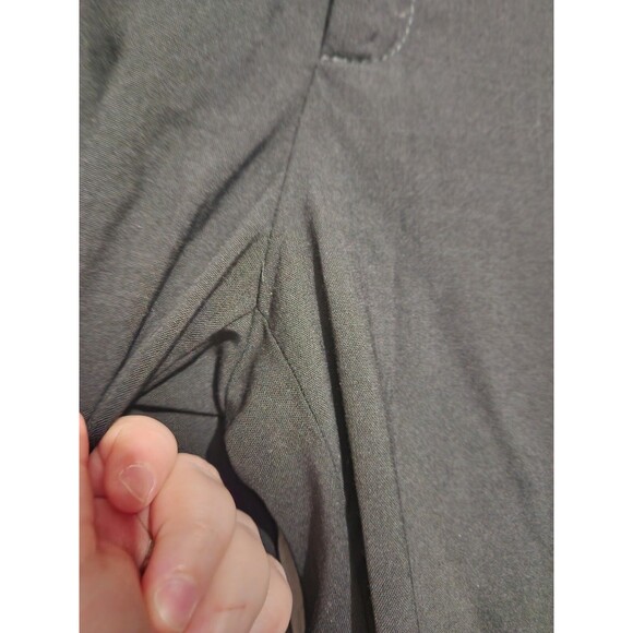 Banana Republic Martin Fit Trousers Womens 6 Black Pants Lined Bootcut - Picture 4 of 16